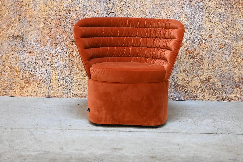 ZGANieuw fraaie stoffen Fest Phoebe desgin draaifauteuil, Fest, Fest, 75 tot 100 cm, Ophalen of Verzenden