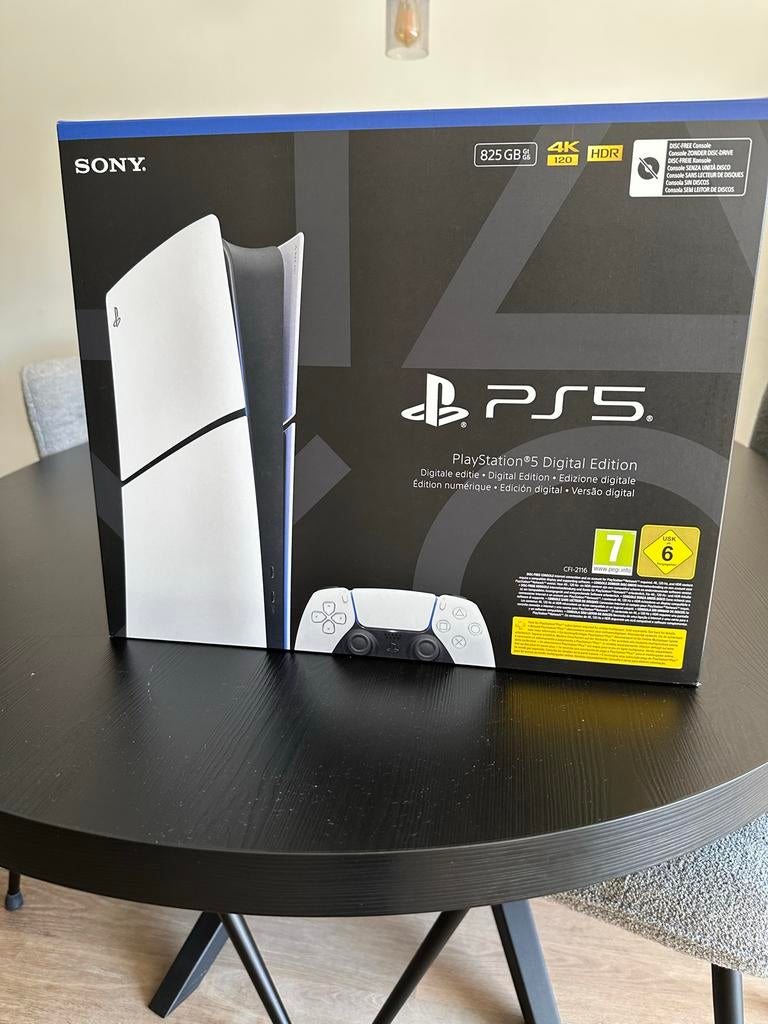 Sony PlayStation 5 Digital Edition 825 GB nieuw, Ophalen, Nieuw