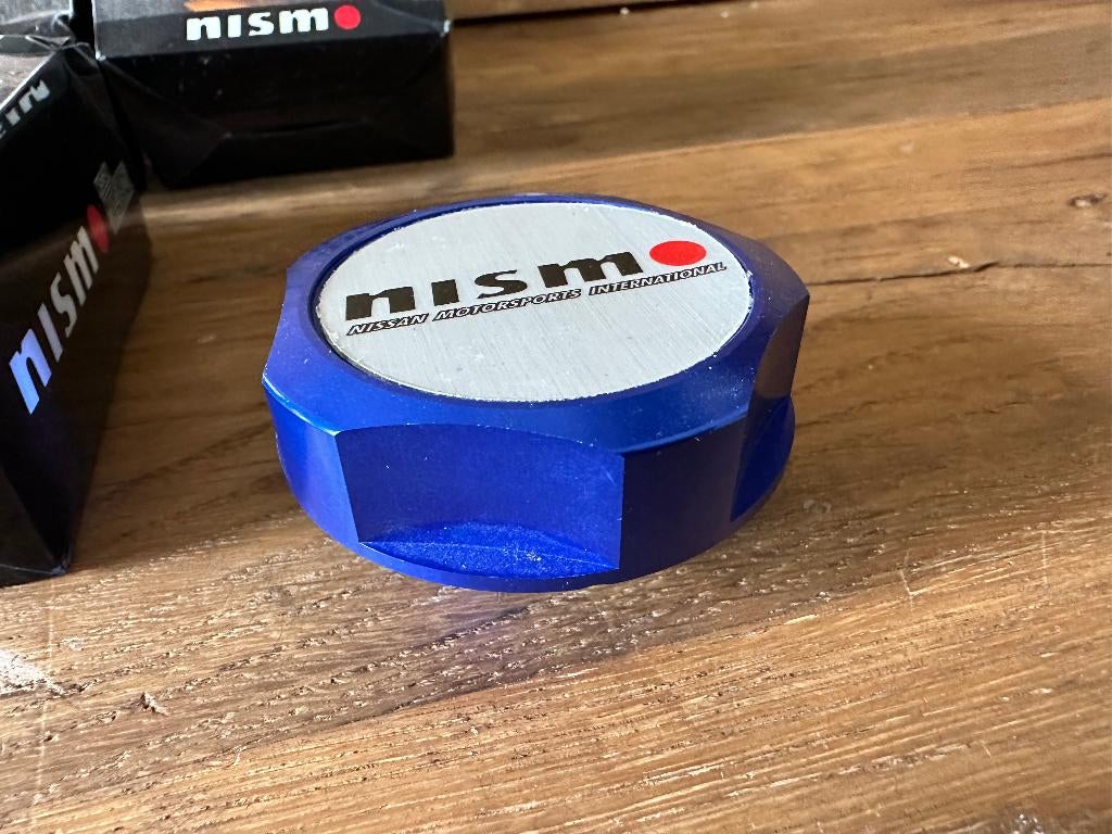 Nismo oilcap oliedop Nissan 200sx 300zx Skyline Sunny 100nx, Auto diversen, Ophalen of Verzenden