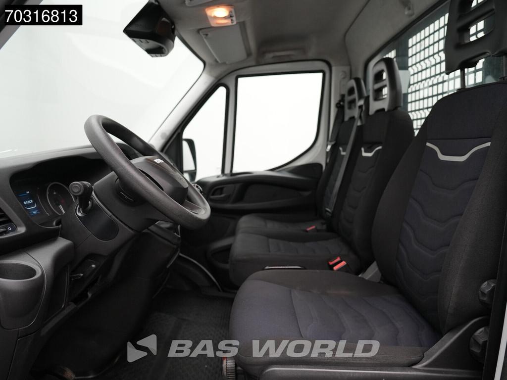 Iveco Daily 35C14 Open Laadbak Dubbellucht 3,5t Trekhaak Air, Stof, Gebruikt, Euro 6, Iveco