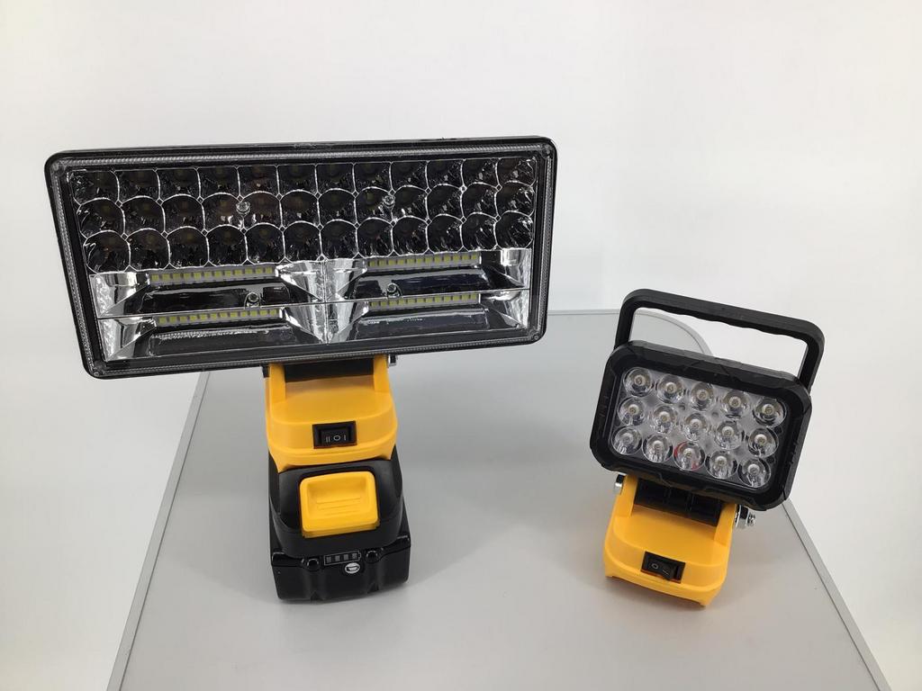 Nieuwe Dewalt led werklampen op accu €12,00, Ophalen of Verzenden, Nieuw, Minder dan 50 watt, Lamp
