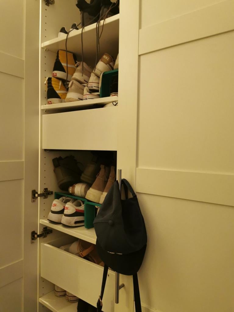 Ikea pax kast 100x35x2.36 zelf uit elkaar halen, Ophalen, Gebruikt