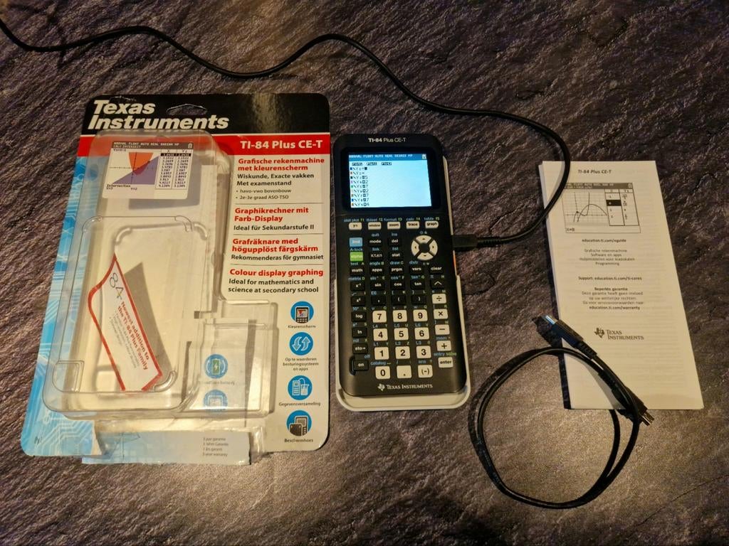 Texas instruments TI 84 plus CE-T, Diversen, Ophalen