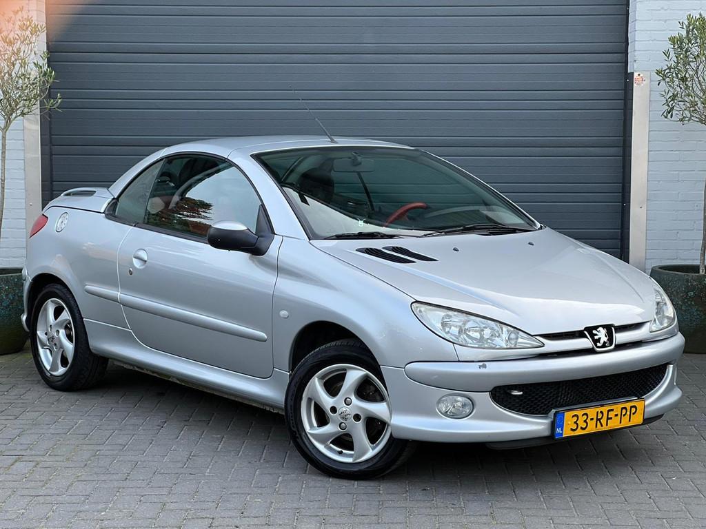 Peugeot 206 CC 1.6-16V | Cabrio | 103DZ KM | NAP | Nw. Riem, Voorwielaandrijving, Gebruikt, 4 cilinders, Cabriolet
