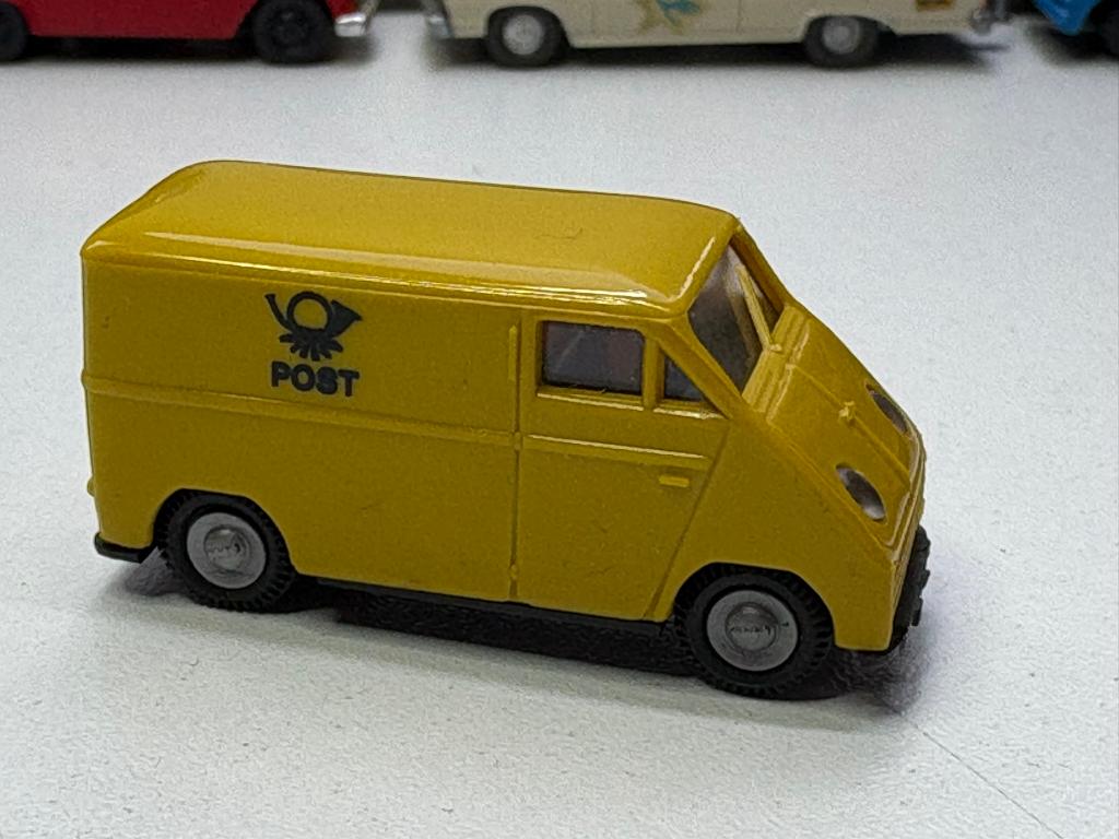 Praline DKW F89L Deutsche Post IMG6665/6/7, Hobby en Vrije tijd, Modelauto's | 1:87, Zo goed als nieuw, Bus of Vrachtwagen, Overige merken