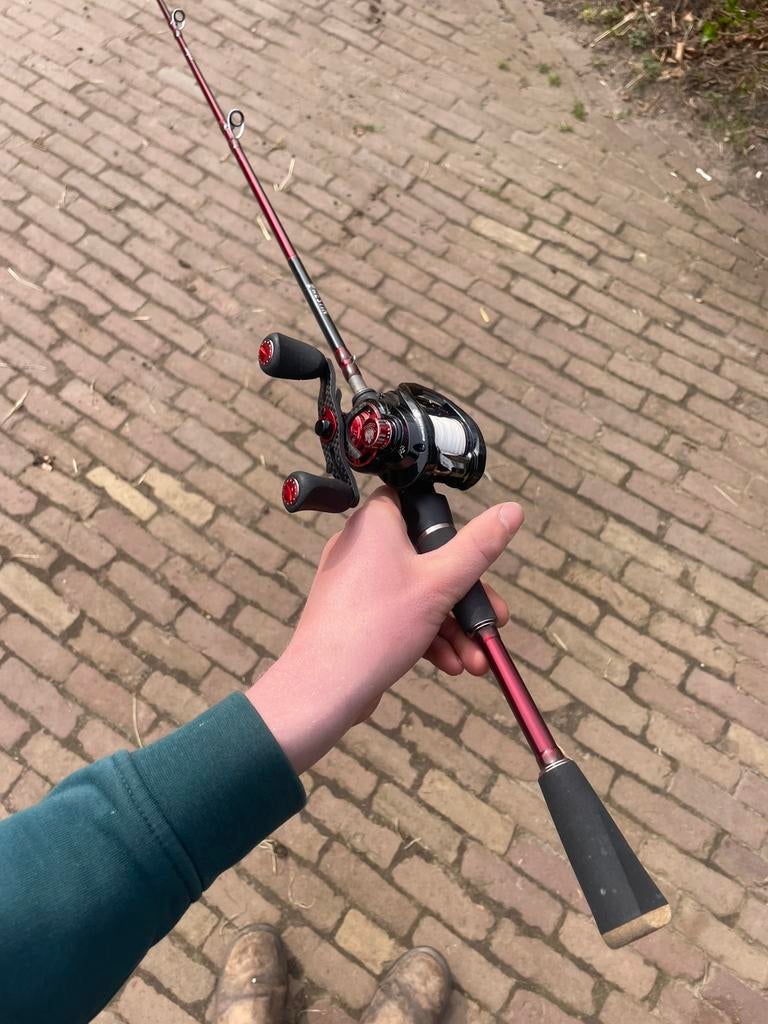 Westin W6 vertical jigging-T 14-28 gram, Ophalen of Verzenden, Zo goed als nieuw, Werphengel