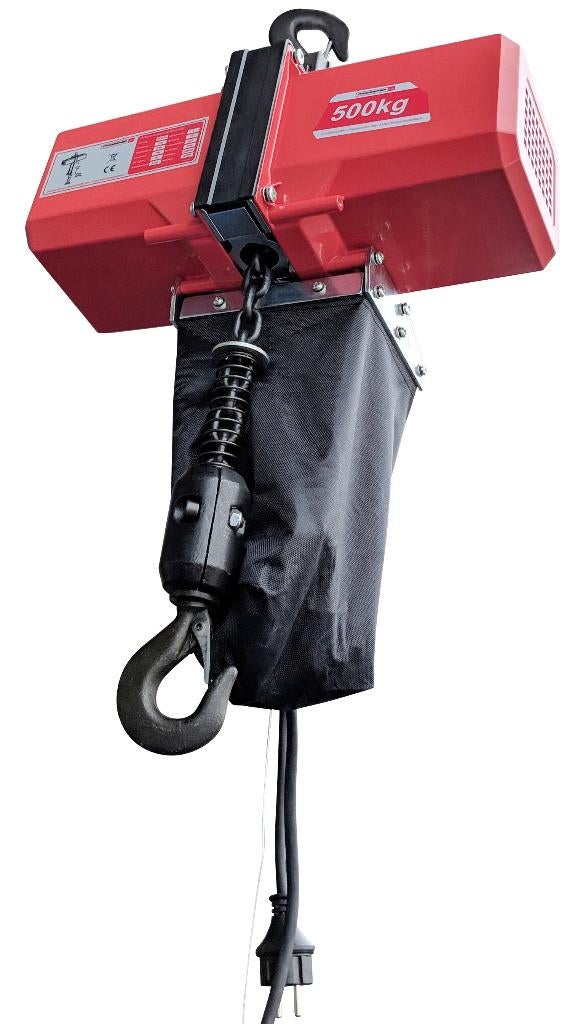 takel met ketting, kettingtakel, bouwtakel, lier 500kg, Ophalen of Verzenden, Nieuw, Elektrisch