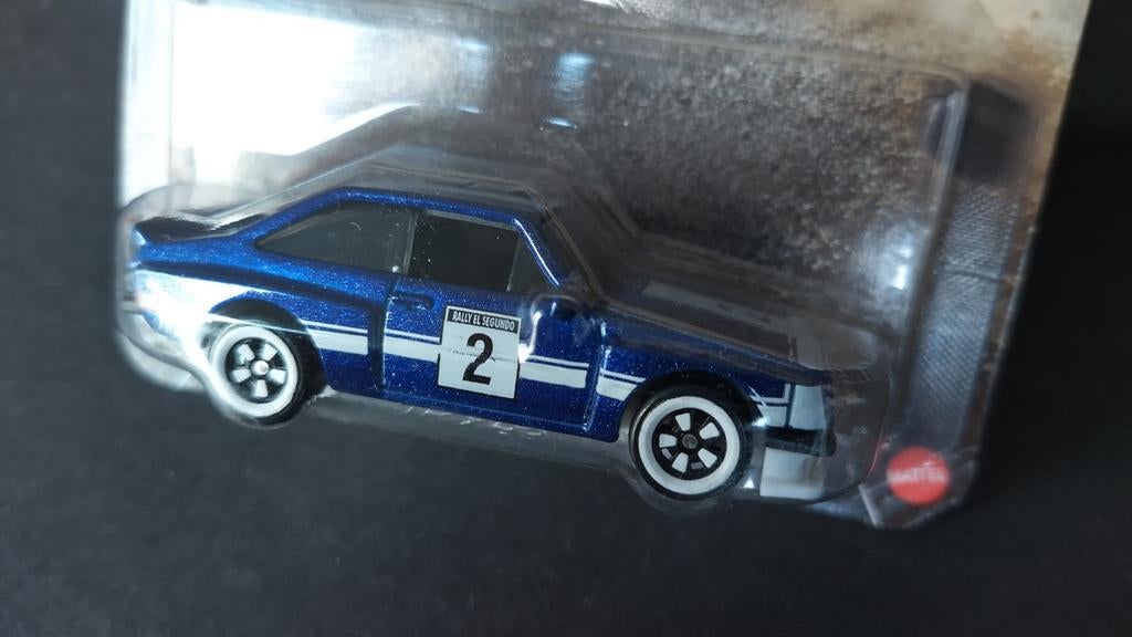 Ford Escort RS 2000 1:64 Hotwheels Silver Series Pol, 1186 MJ 1 NL, Auto, Verzenden, Nieuw