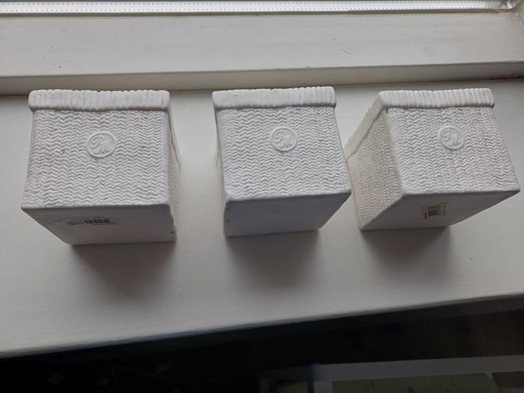 Riviera Maison bloempotjes / 3 stuks, Ophalen of Verzenden