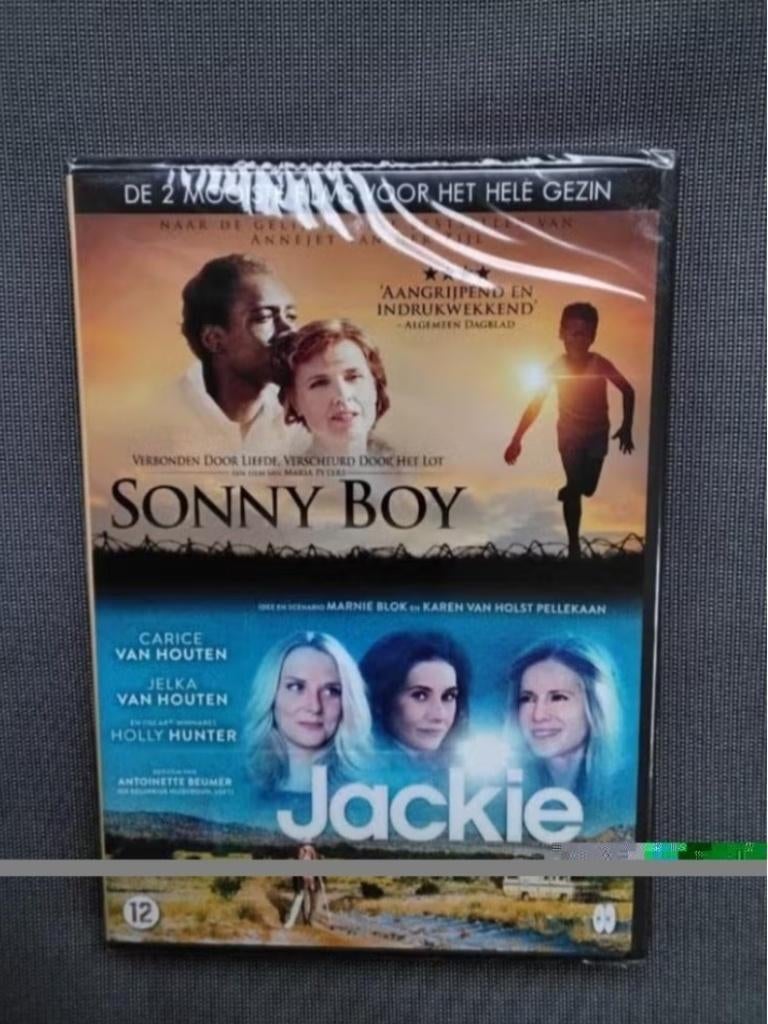 DVD 2 films: Sony Boy én Jackie nieuw!, Ophalen, Boxset, Actie en Avontuur, Nieuw in verpakking