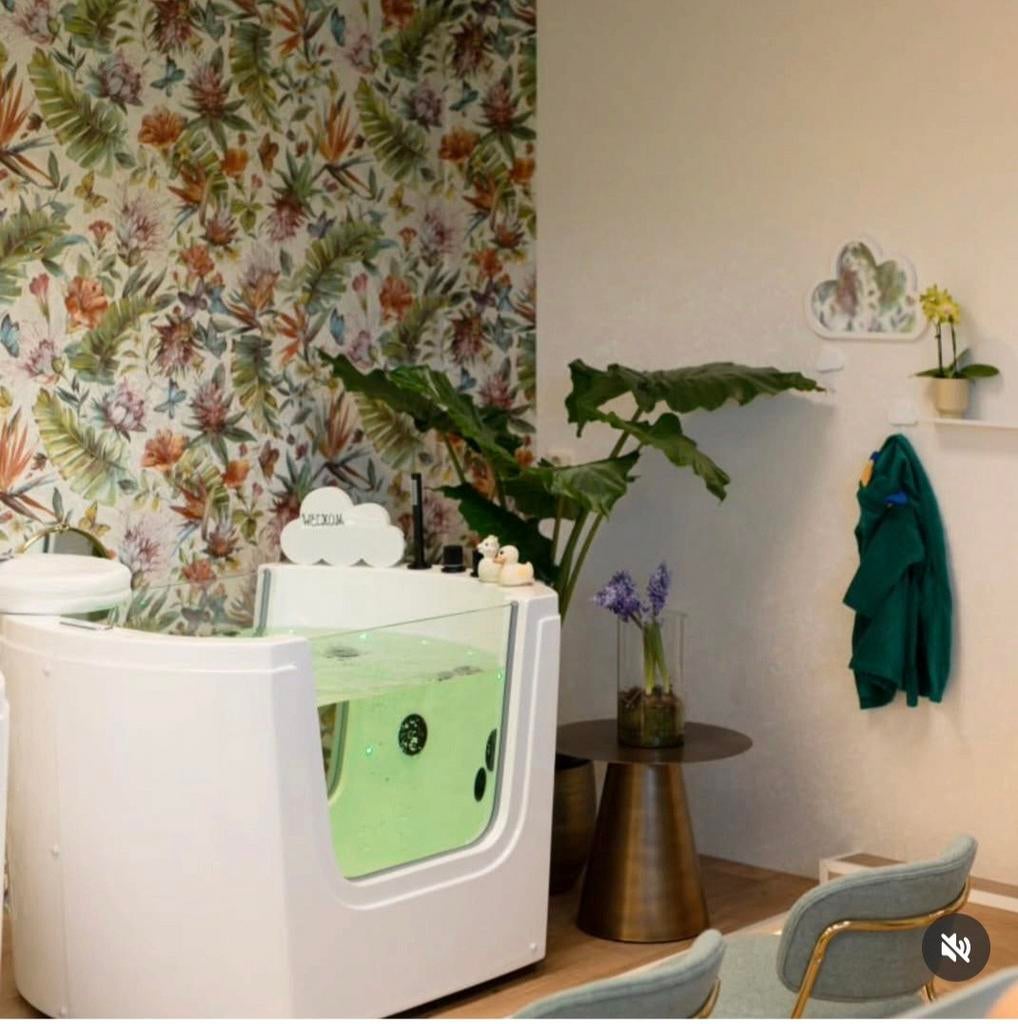 Baby badje, jacuzzi, Ophalen of Verzenden, Zo goed als nieuw, Badje