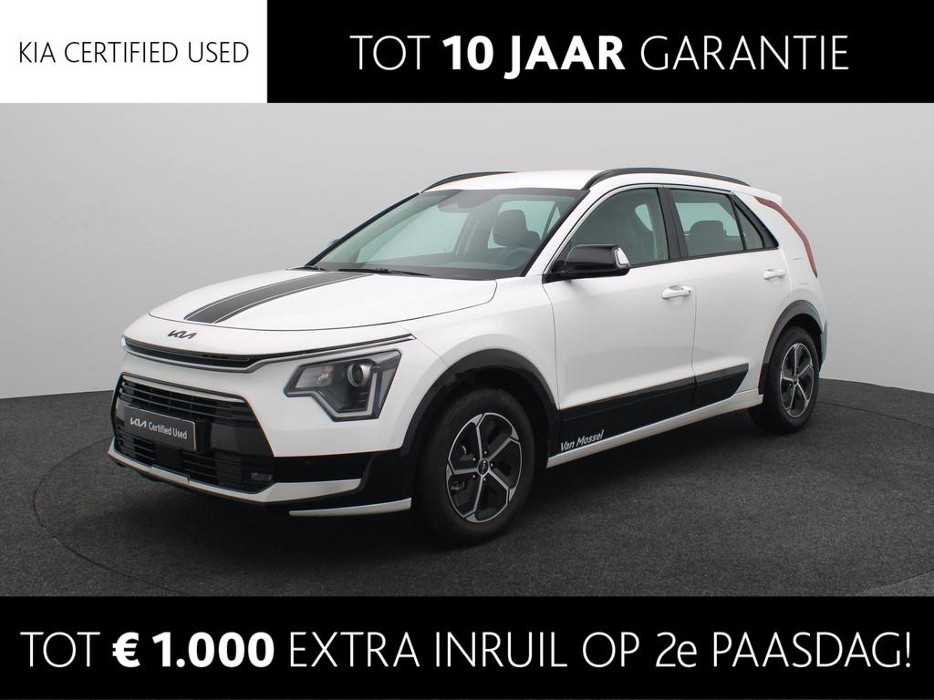 Kia Niro 1.6 GDi Hybrid DynamicLine | DEMO AUTO | NAVIGATIE, Auto's, 1374 kg, Stof, Euro 6, 129 pk