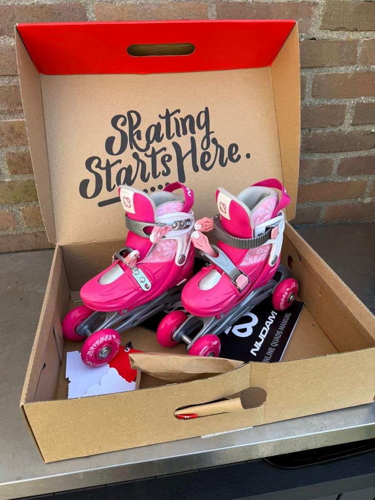 Nudam 3-in-1 rolschaatsen/inline skates voor kinderen, Overige merken, Verstelbaar, Kinderen, Overige typen