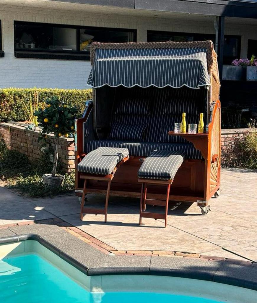 Garden cocon twee persoons, Ophalen, Zo goed als nieuw, 2 zitplaatsen