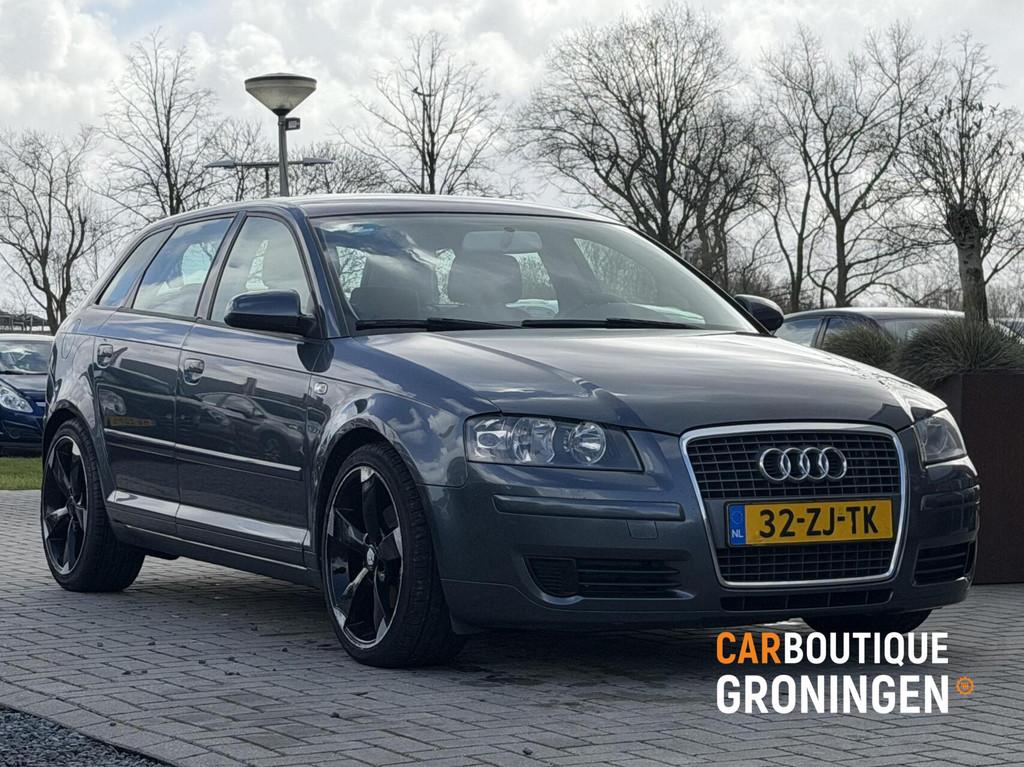 Audi A3 Sportback 1.8 TFSI Ambition Pro Line 5D | AIRCO | CR, Voorwielaandrijving, Stof, Gebruikt, Zwart