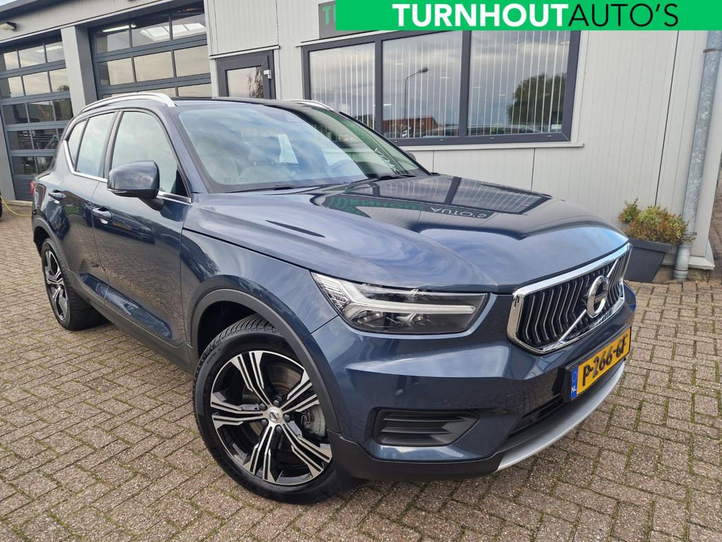 Volvo XC40 T4 Recharge Inscription NL AUTO | PANO | Harman K, Met garantie (alle), Blauw, Bedrijf, Hybride Elektrisch/Benzine