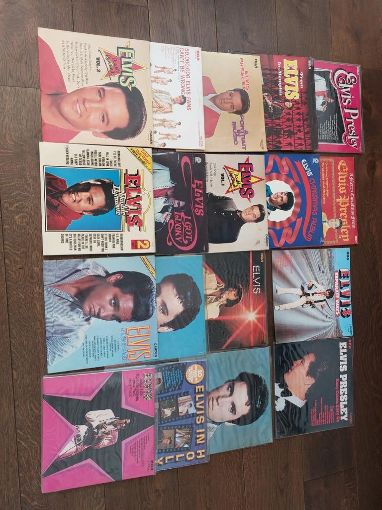 18 lps Elvis., Ophalen, Zo goed als nieuw, 12 inch, Poprock