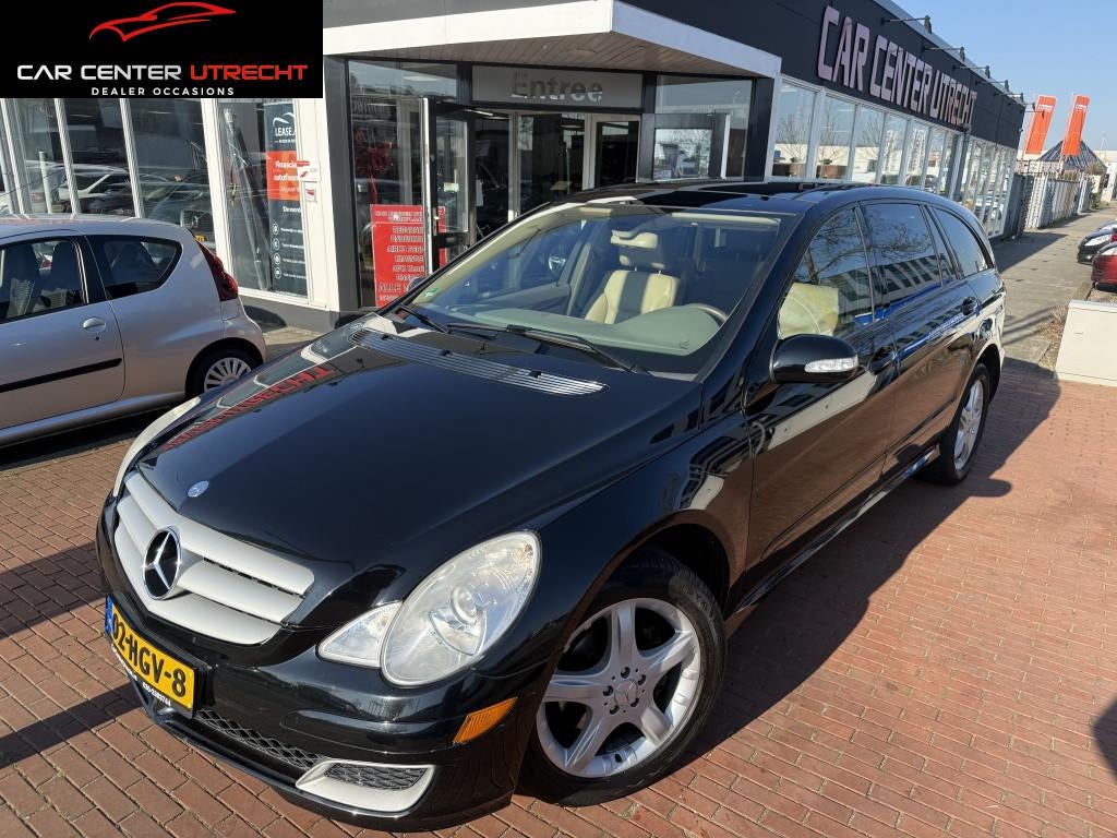 Mercedes-Benz R-Klasse 350 | €250,- KORTING PAASACTIE | La, Automaat, 138 €/maand, Zwart, Leder