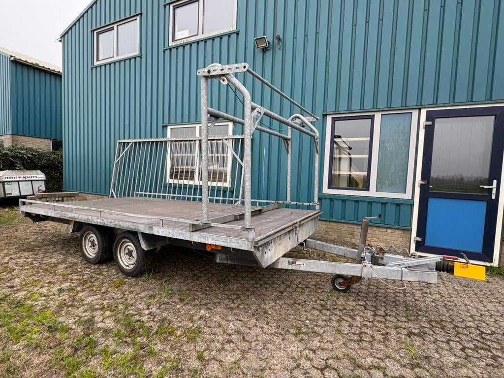 Autoambulance Anssems 2700 kg – met Brian James bandenrek, Auto diversen, Aanhangers en Bagagewagens, Gebruikt, Ophalen of Verzenden