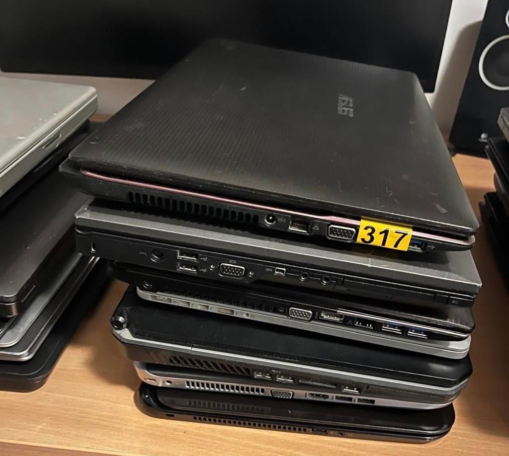 Partij laptops, Computers en Software, Ophalen, Gebruikt, Onbekend