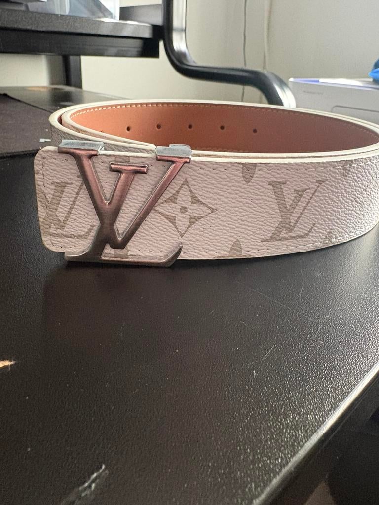 Lv riem wit, Ophalen of Verzenden, Zo goed als nieuw, Wit