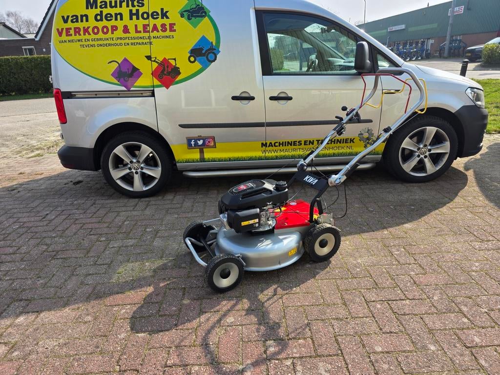 Kiva zephyr mulchmaaier, Tuin en Terras, Grasmaaiers, Ophalen of Verzenden, 50 cm of meer