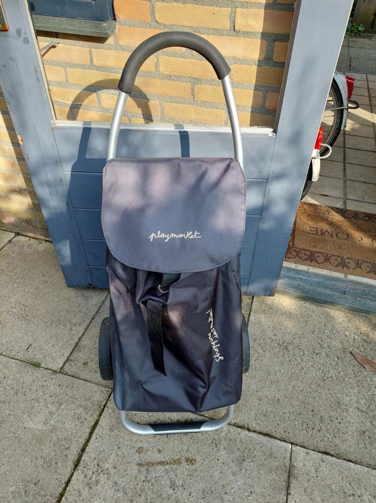 Boodschappentrolley - weinig gebruikt!, 30 cm of meer, Gebruikt, Minder dan 40 cm, 75 cm of meer
