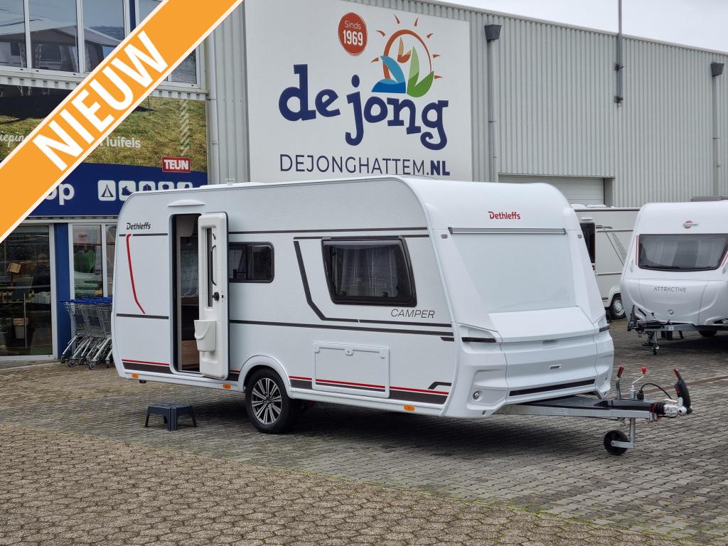 Dethleffs Camper 460 EL, Standaardzit, Schokbreker, Bedrijf, Tot en met 3