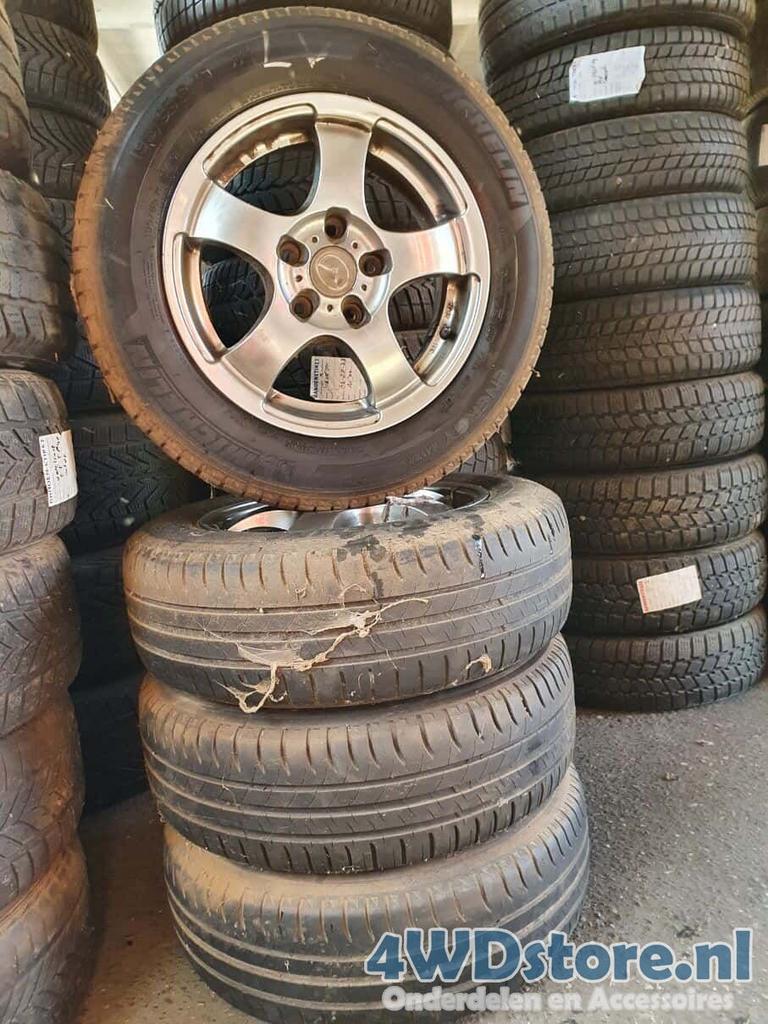 Mazda 6 velgen met Michelin zomerbanden, Auto-onderdelen, Gebruikt, -, -, Banden en Velgen