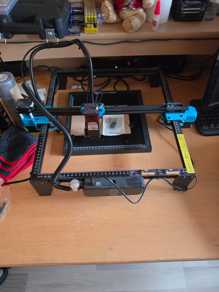 Creality Falcon 10W Lasergraveerder en Snijder, Computers en Software, 3D Printers, Nieuw, Ophalen