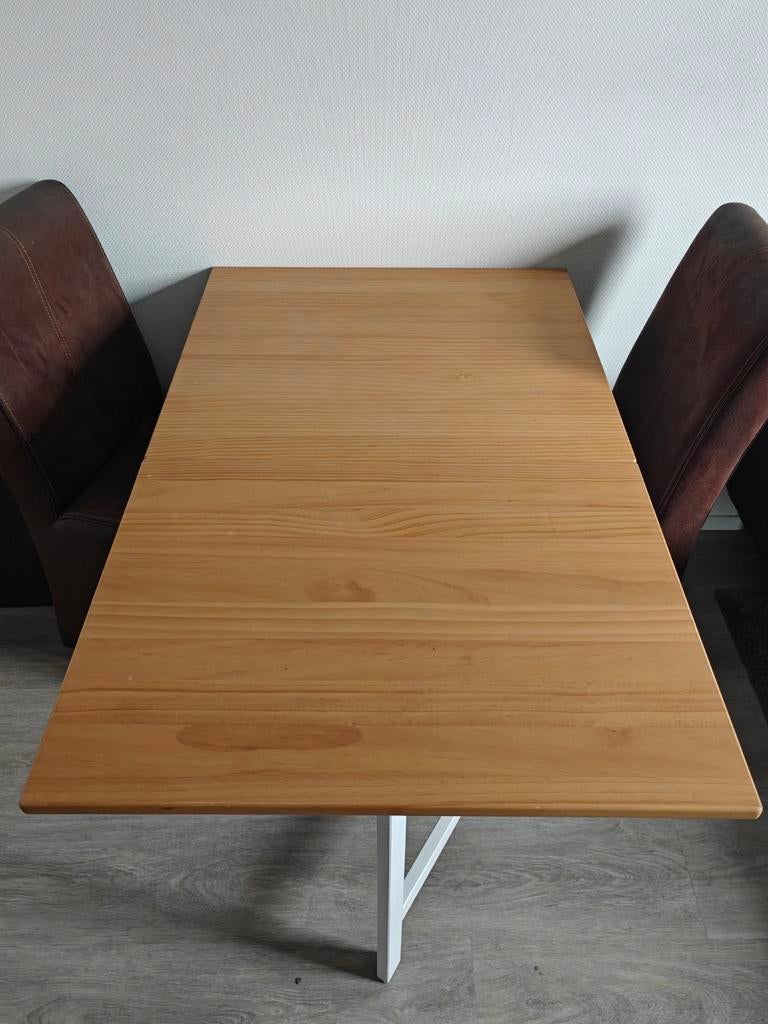 Inklapbare eettafel van Ikea, Ophalen