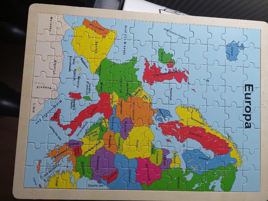 Kinderen puzzels, Ophalen of Verzenden, Meer dan 50 stukjes, Zo goed als nieuw