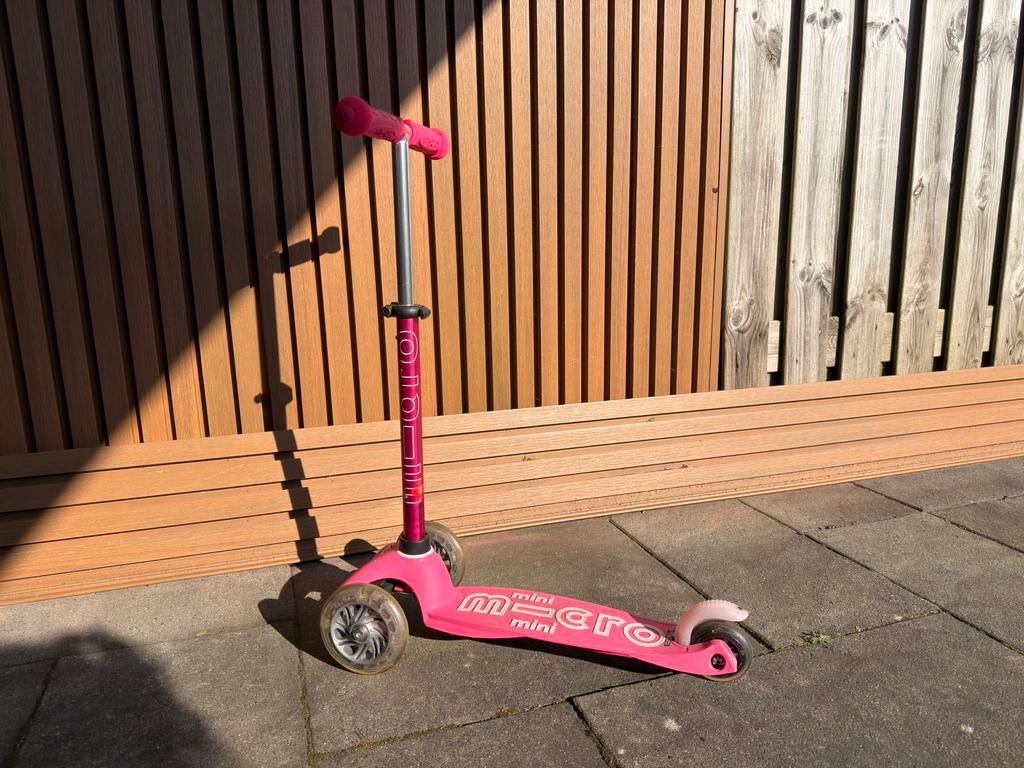 Roze Mini Micro step, Ophalen of Verzenden, Gebruikt, Gewone step