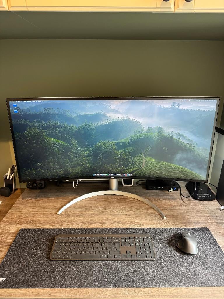 LG 40WP95CP-W UltraWide, Ophalen, Zo goed als nieuw, HDMI, LG