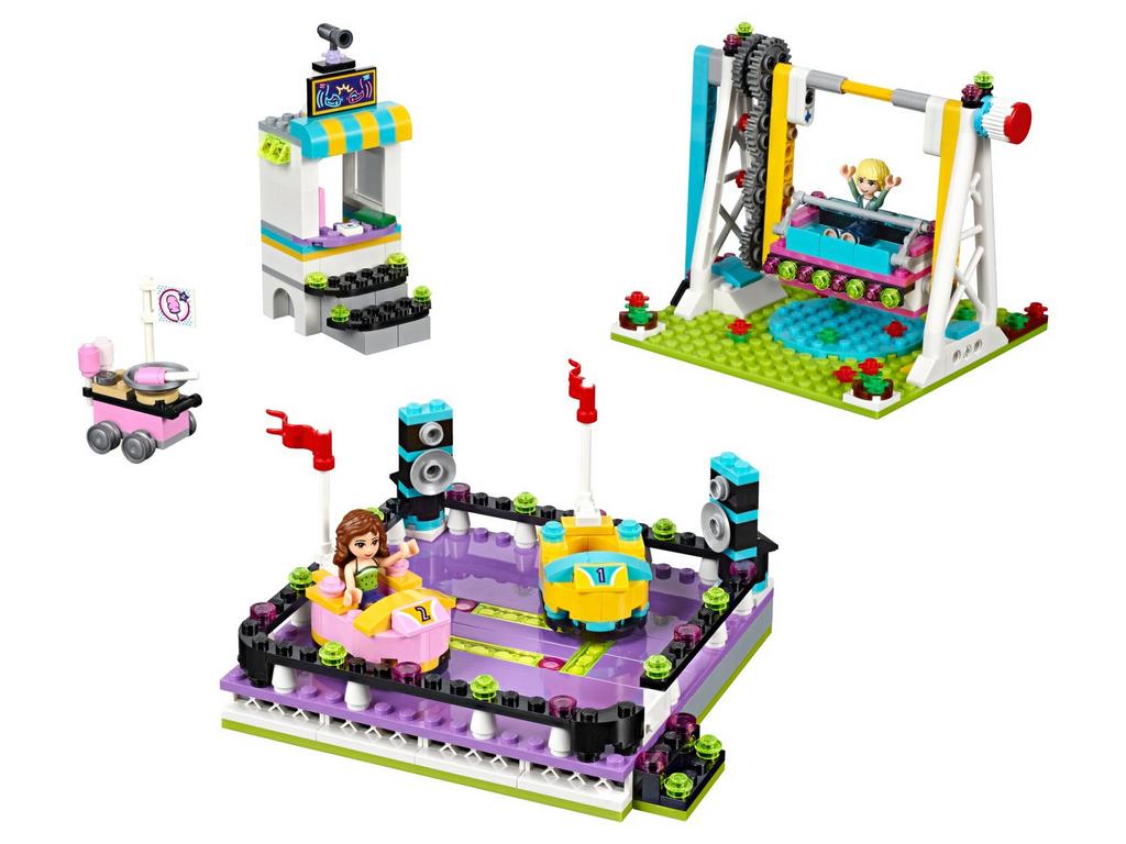 Lego Friends Pretpark Botsauto 41133, Ophalen of Verzenden, Complete set, Lego