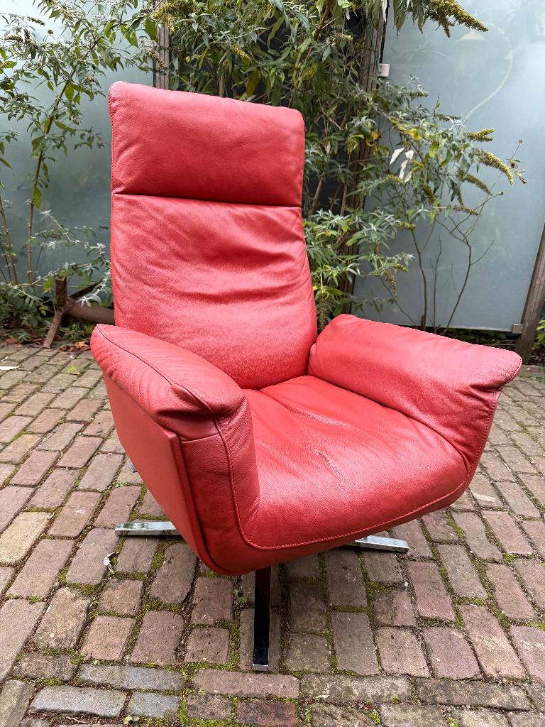 FSM Shelbey Desede Rolf Benz fauteuil nieuwstaat, Huis en Inrichting, Fauteuils, Ophalen, 75 tot 100 cm, Zo goed als nieuw, Modern Industrieel Vintage Klassiek