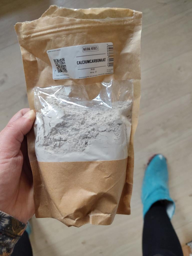 Gratis calciumcarbonaat/krijt, Ophalen of Verzenden, Gebruikt