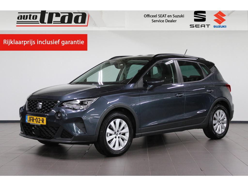 SEAT Arona 1.0 EcoTSI Style Business Connect 5 jaar garantie, Voorwielaandrijving, 12 maanden, Stof, Gebruikt