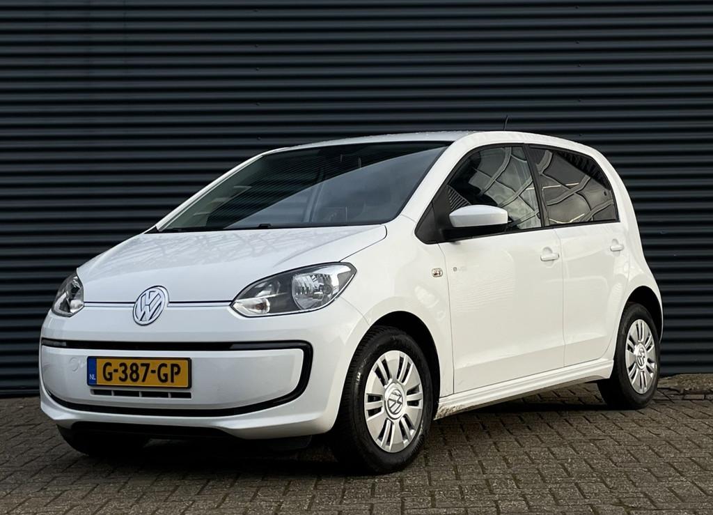 Volkswagen e-Up! 82PK 5DRS/CLIMA/VOORRUITVERW., Auto's, Volkswagen, Automaat, Stof, Up!, Wit