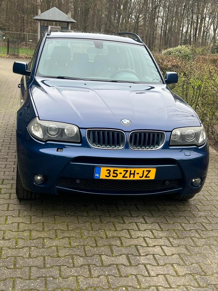 BMW X3 3.0 I AUT 2004 Blauw, Automaat, 2000 kg, Blauw, 231 pk