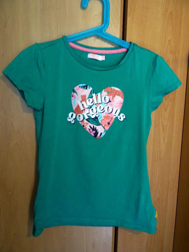 Orange stars shirt, Meisje, Ophalen of Verzenden, Zo goed als nieuw, Shirt of Longsleeve