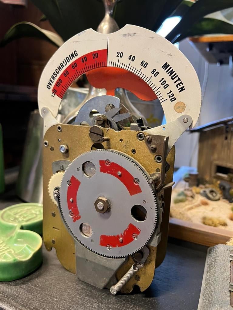 Binnenwerk oude parkeermeter, Ophalen of Verzenden