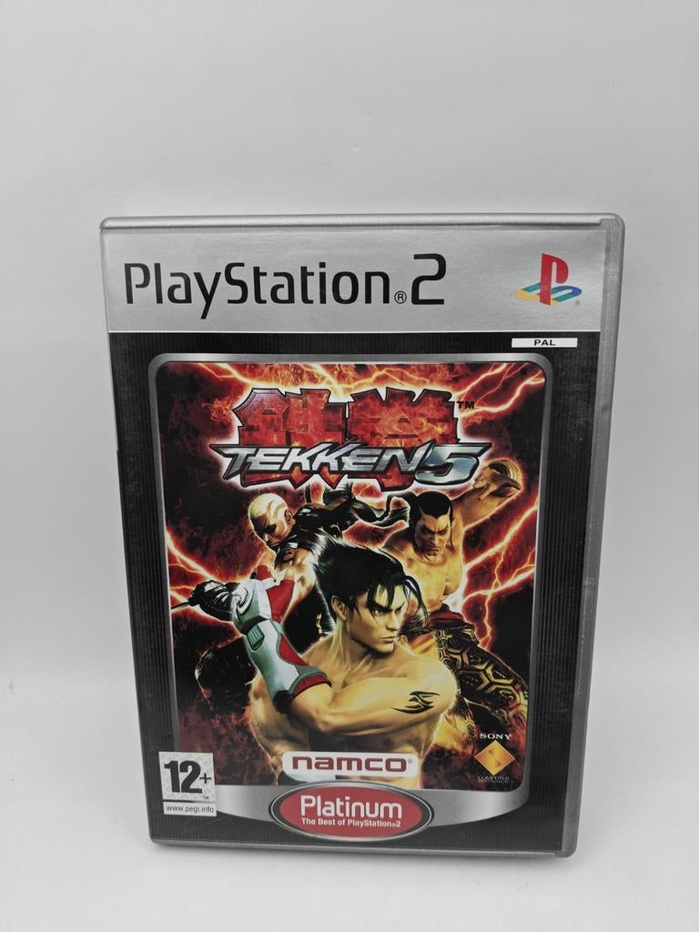 Tekken 5 PS2, Spelcomputers en Games, 1 speler, M, Ophalen of Verzenden, Zo goed als nieuw