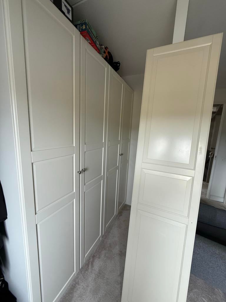 4 IKEA deuren 230x50cm, Huis en Inrichting, Kasten | Kledingkasten, Gebruikt, 200 cm of meer, Met deur(en), 50 tot 100 cm