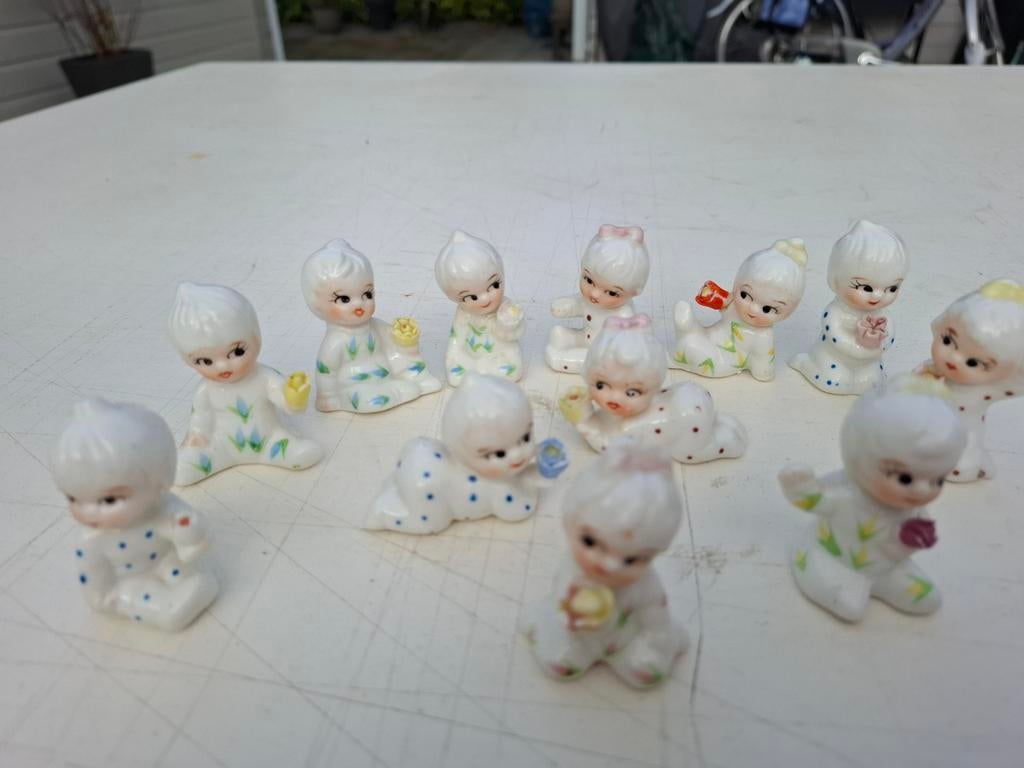 Porseleine poppetjes, Verzamelen, Ophalen of Verzenden, Zo goed als nieuw