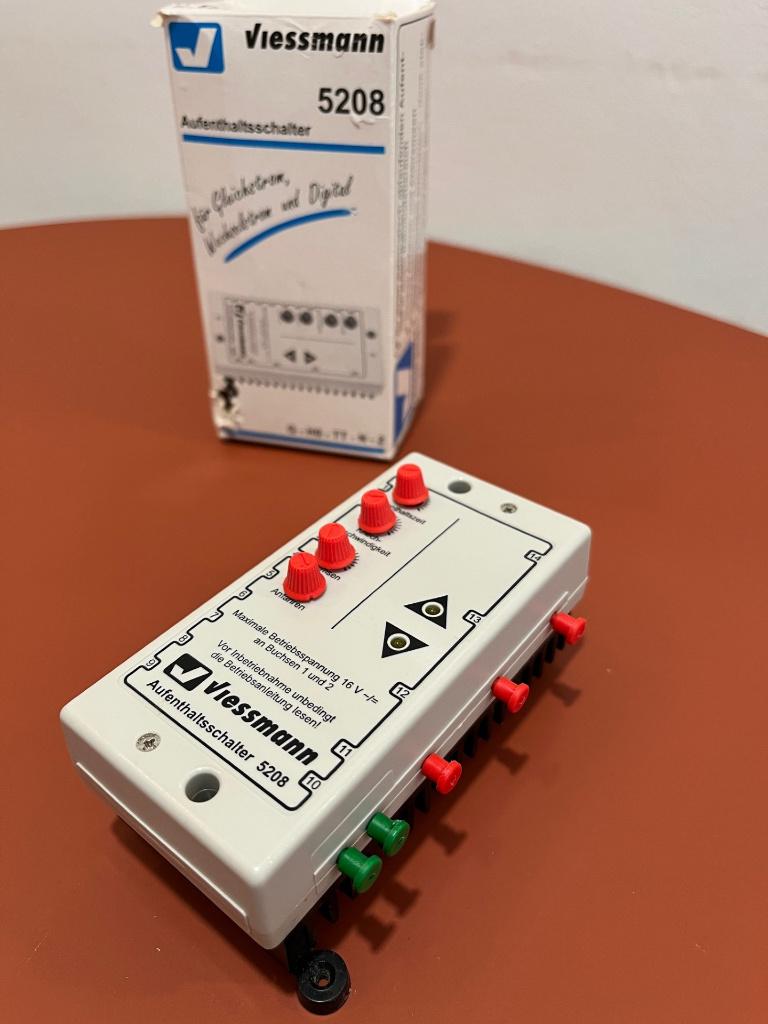 Viessmann 5208 Oponthoudschakelaar, Overige merken, Gebruikt, Gelijkstroom of Wisselstroom, Overige typen