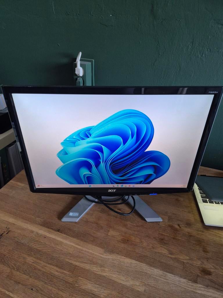 Acer P223W LCD Monitor, Computers en Software, Monitoren, Ophalen, Gebruikt, Acer., 60 Hz of minder