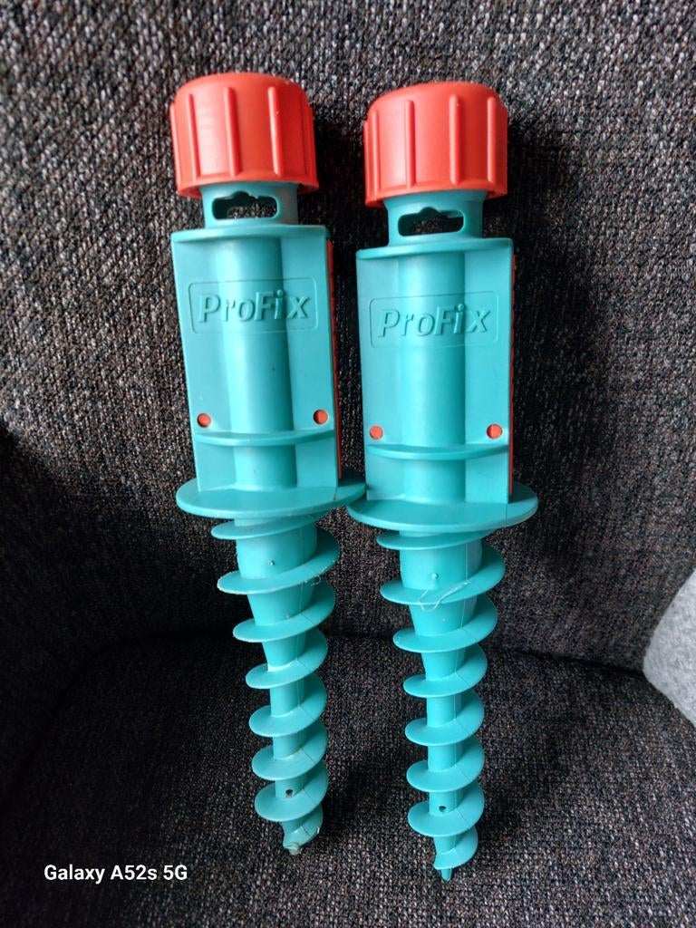 PRO FIX,  parasol houder (pin)., Tuin en Terras, Ophalen