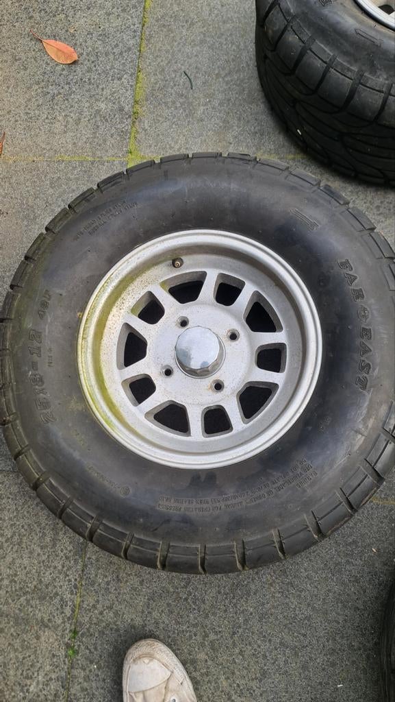 Gsmoon velgen met banden, Motoren, Ophalen of Verzenden, Gebruikt