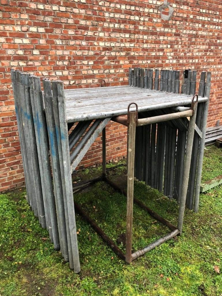 Gevelstelling - metselstelling, Ophalen, Gebruikt, Gevelsteiger, 5 meter of hoger